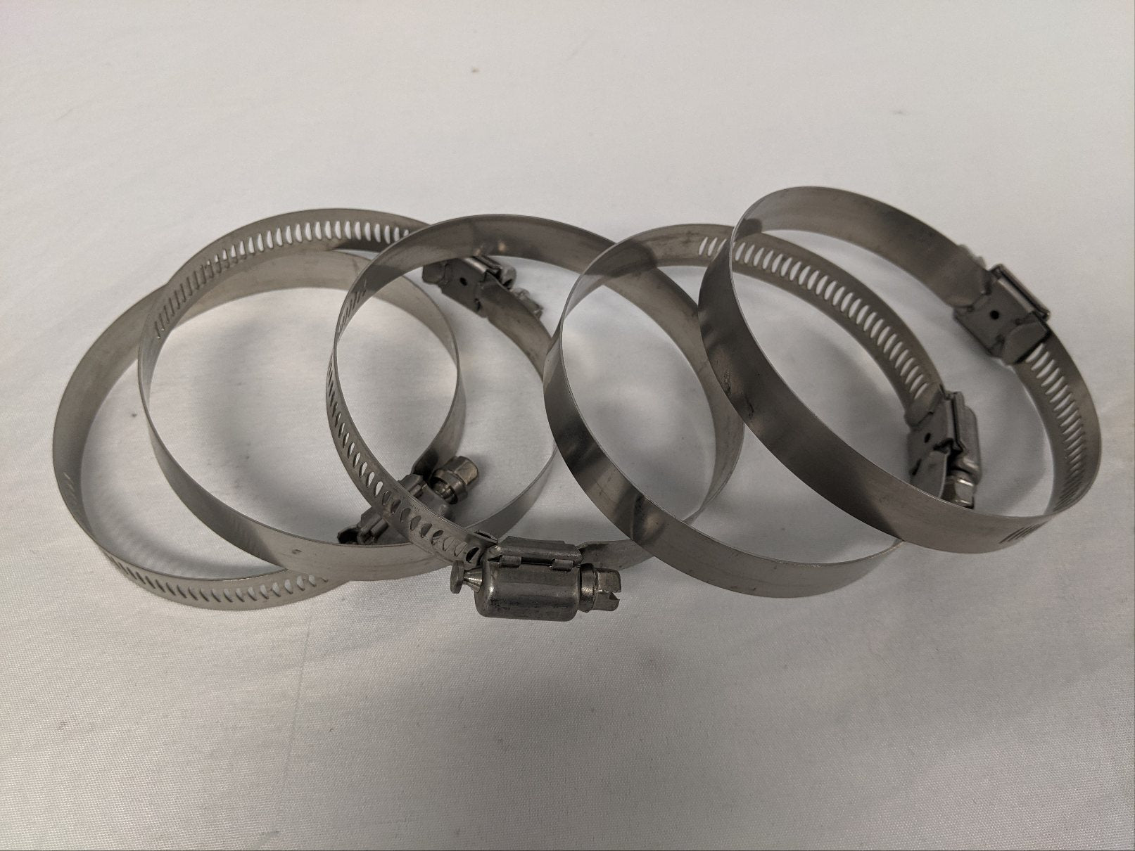 *Lot of 5 * Breeze 1 ½" - 3 ½" Diameter Worm Gear Hose Clamp - P/N 23-12367-275 (9186219753788)