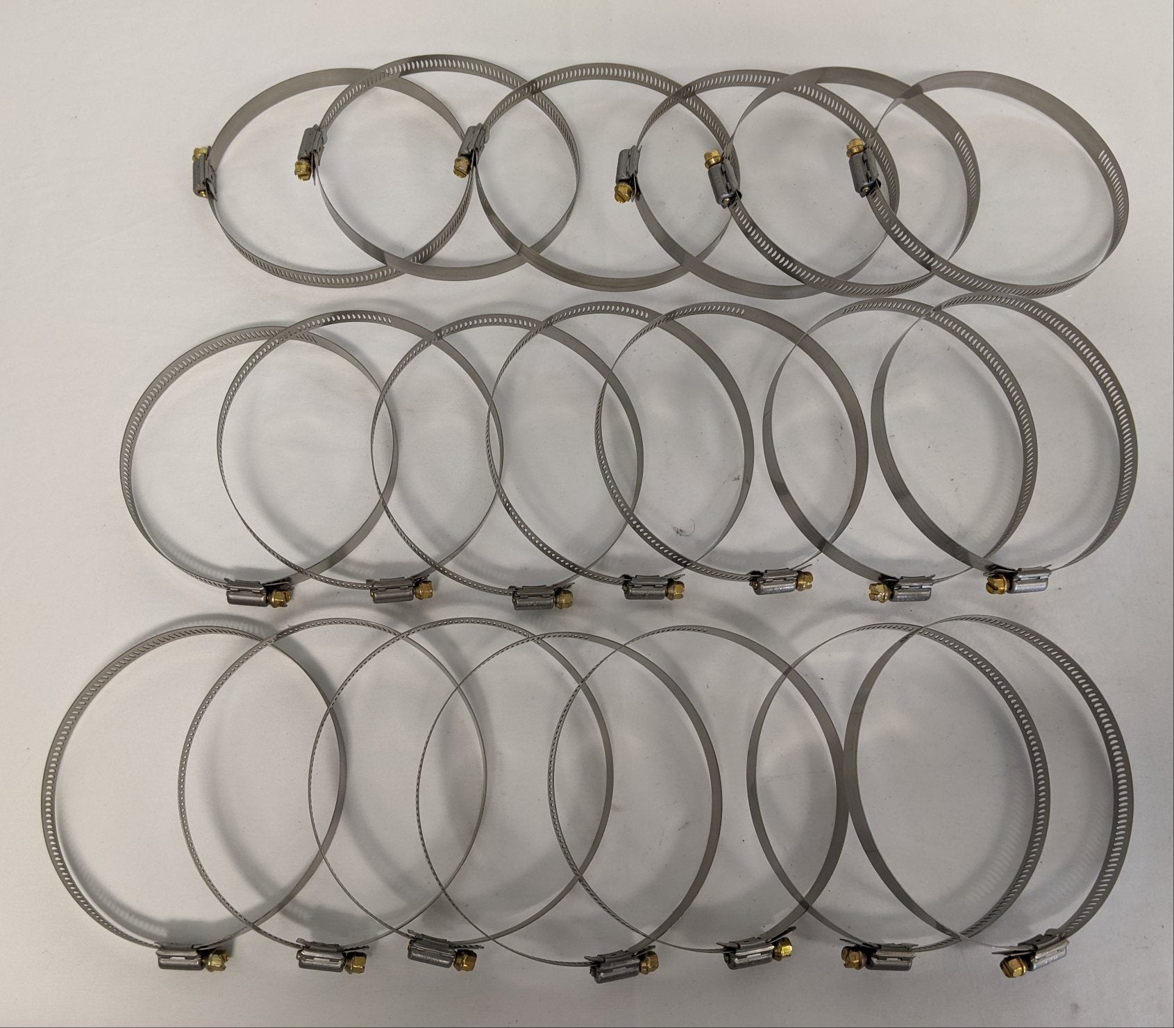 *Lot of 20* Breeze 2 ½" - 5 ½" (64 -140 mm) Hose Clamp - P/N 23-09132-080 (9193182200124)