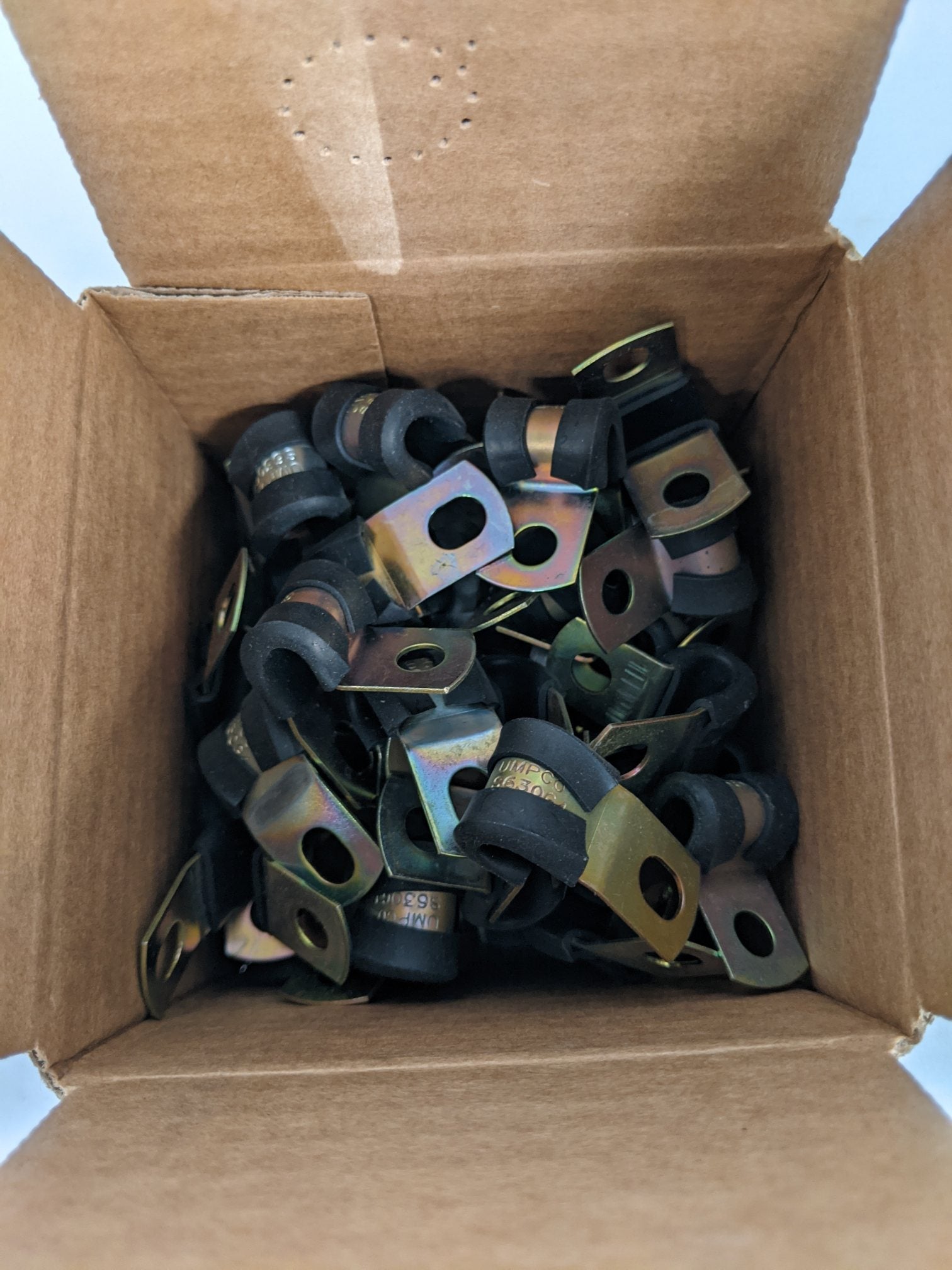 *Lot Of 50* Umpco ¼" ID Hose Frame Attachment Clamp - P/N S630G4 (9191392903484)