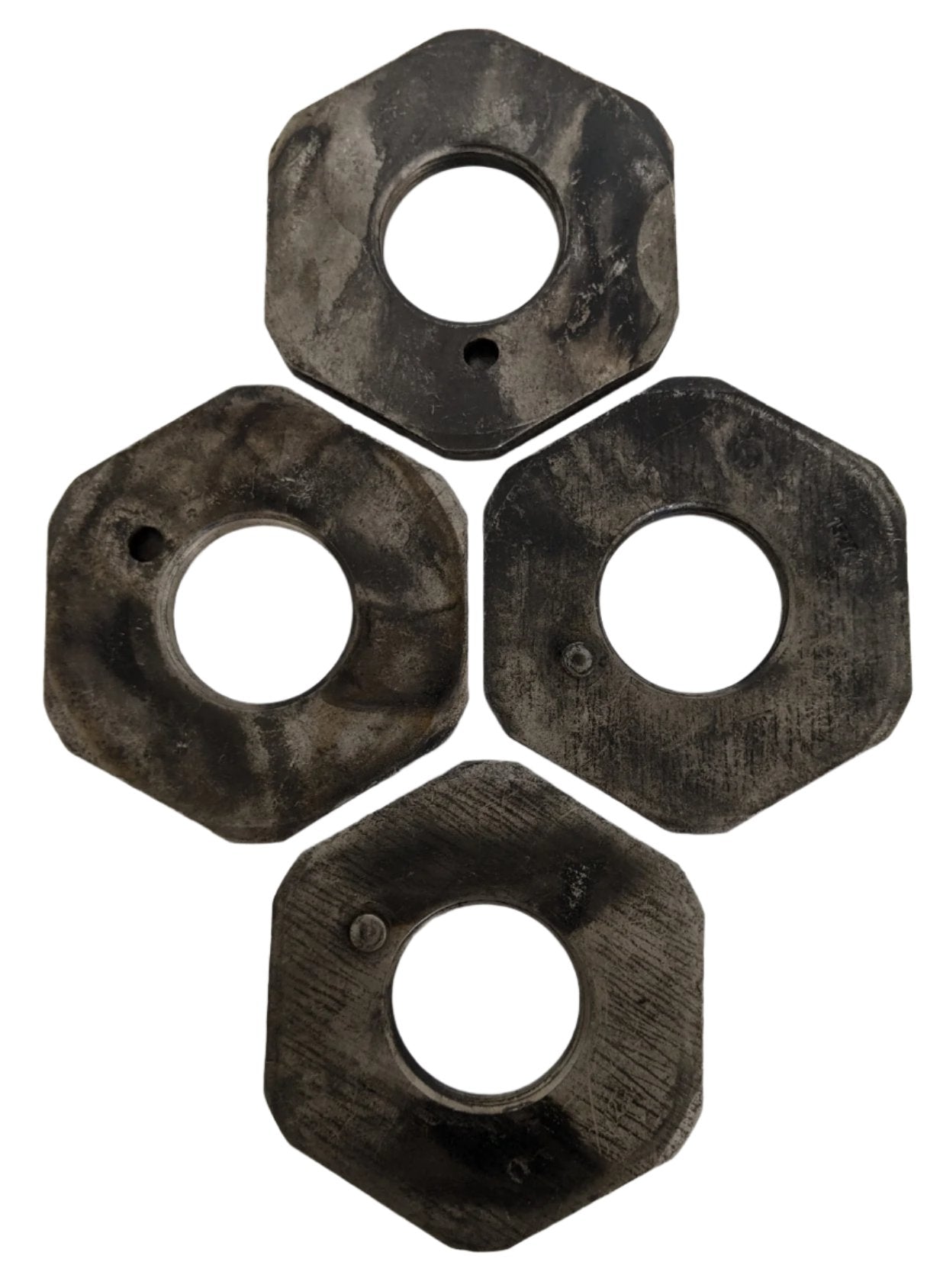 *Lot of 4* Nucor 3.88" Hex 1 ¾" -12 UN Inner Bearing Nut - P/N 11-28984-000 (9191591903548)