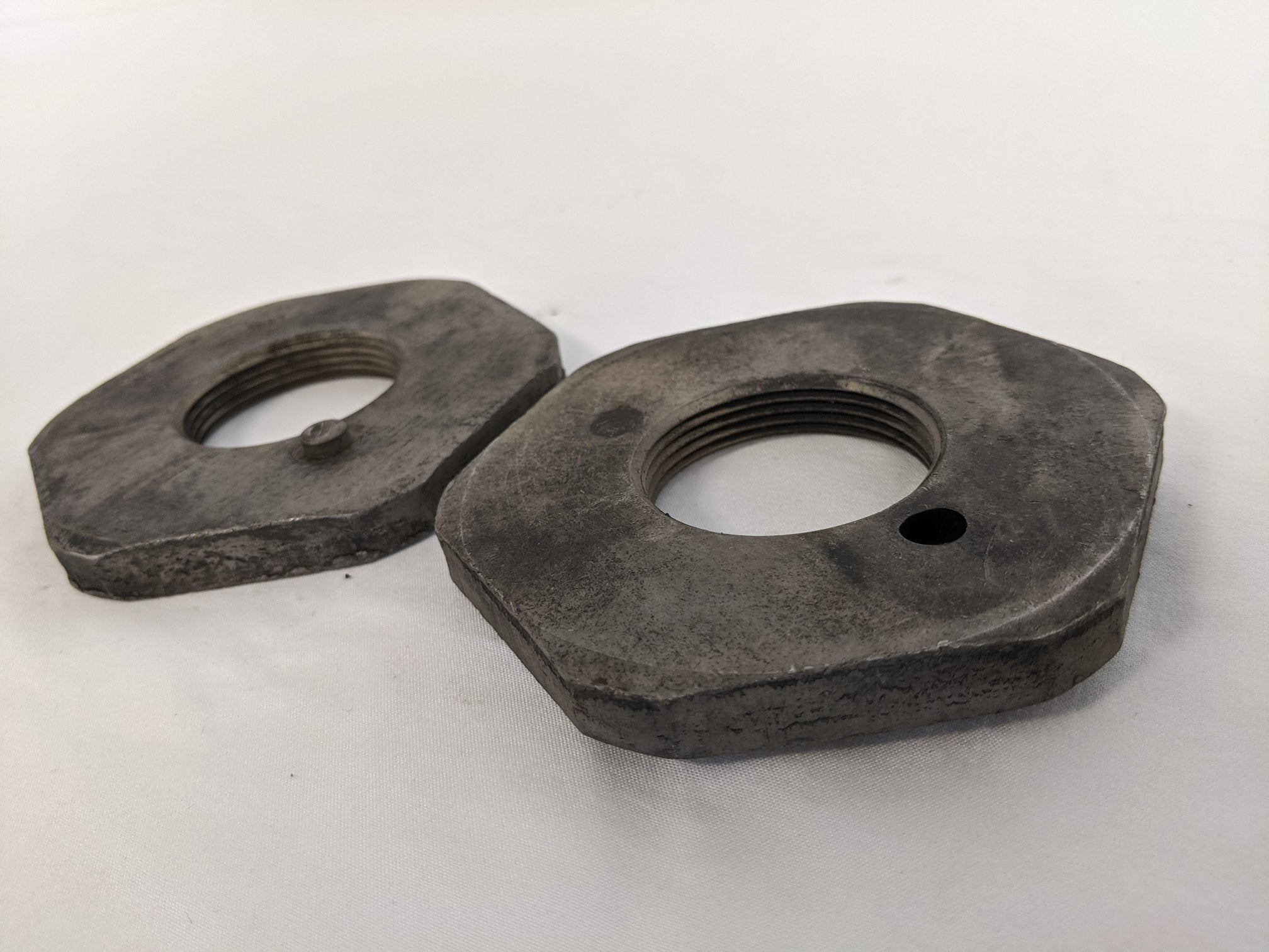 *Lot of 2* Nucor 3.88" Hex 1 ¾" -12 UN Inner Bearing Nut - P/N 11-28984-000 (9191582662972)