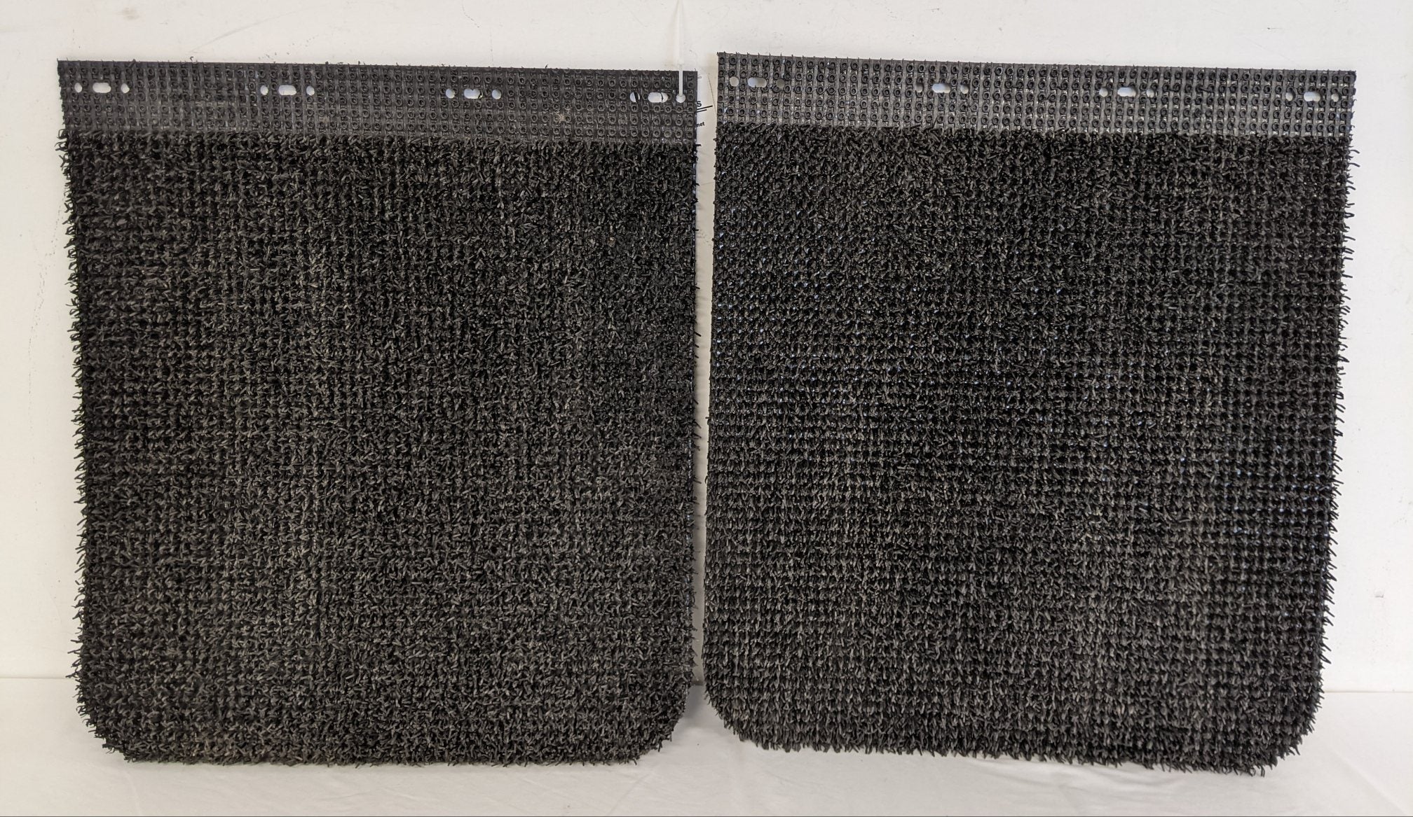 *Lot of 2* Used Freightliner 27" Straight Black Mud Flap - P/N 22-61645-203 (9202138186044)