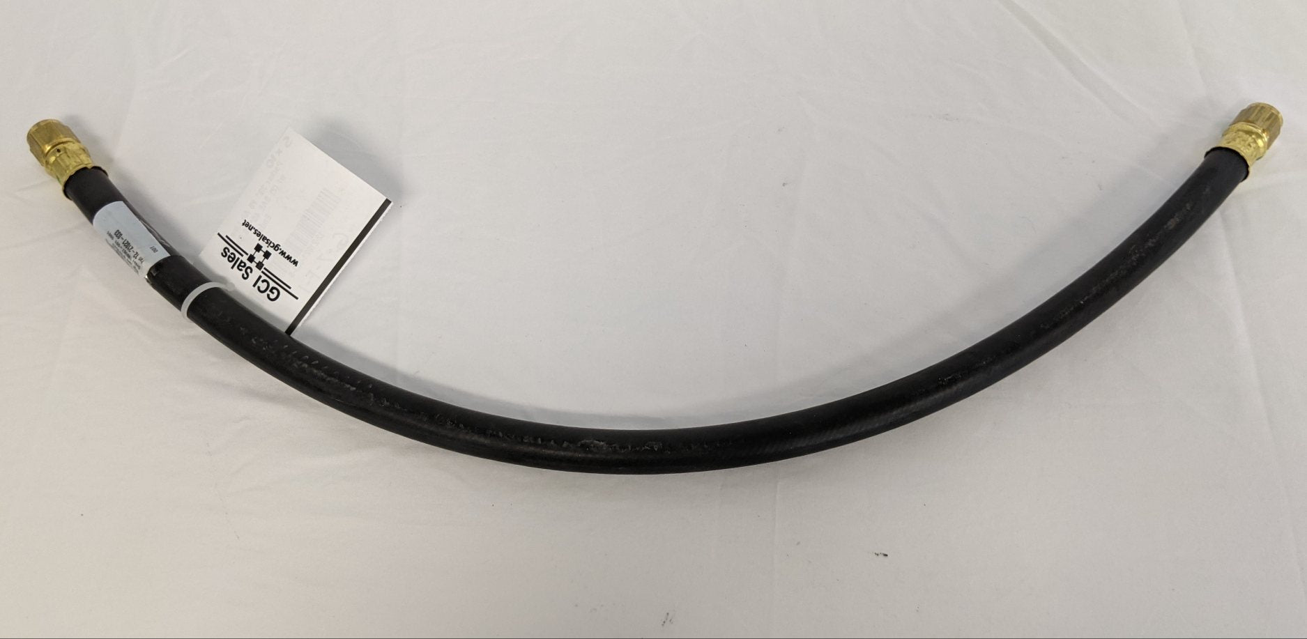 Parker 33" #8 Air Line Hose w/ (2) SAE 45° -8 Swivel Ends - P/N 12-21021-033 (9209122128188)