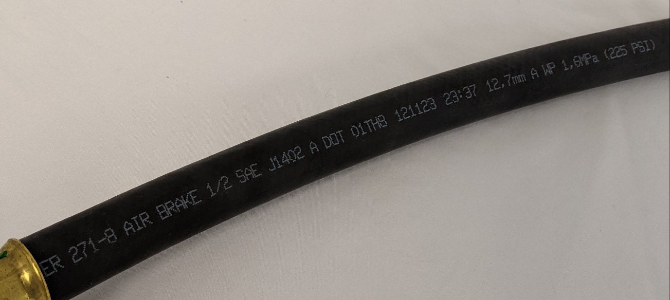 Parker C/B 06MPT X SAE 45 Swivel #8 Air Line Hose - P/N 12-21022-023 (4991027413078)