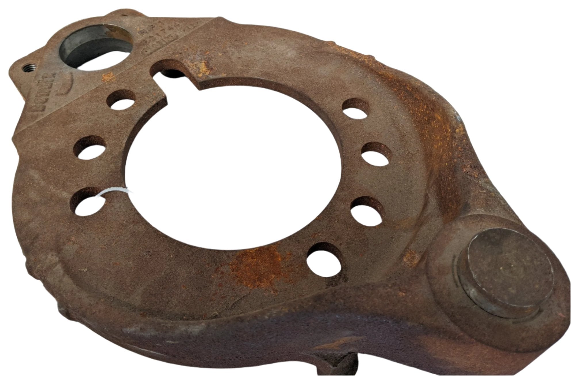 *Rusty New Take Off* Bendix Cast Iron Front Brake Spider & Pin- P/N BW K059818 (9523705282876)