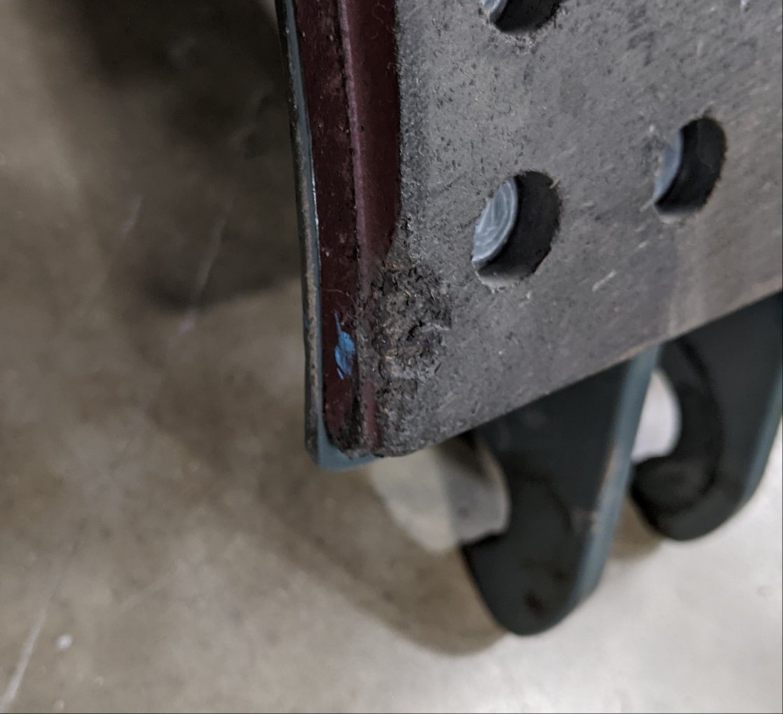 *New Take Off *4 Sets* Meritor 16.5" 4707QP 7" Brake Shoe Kits- P/N SMA2124707QP (9539195863356)