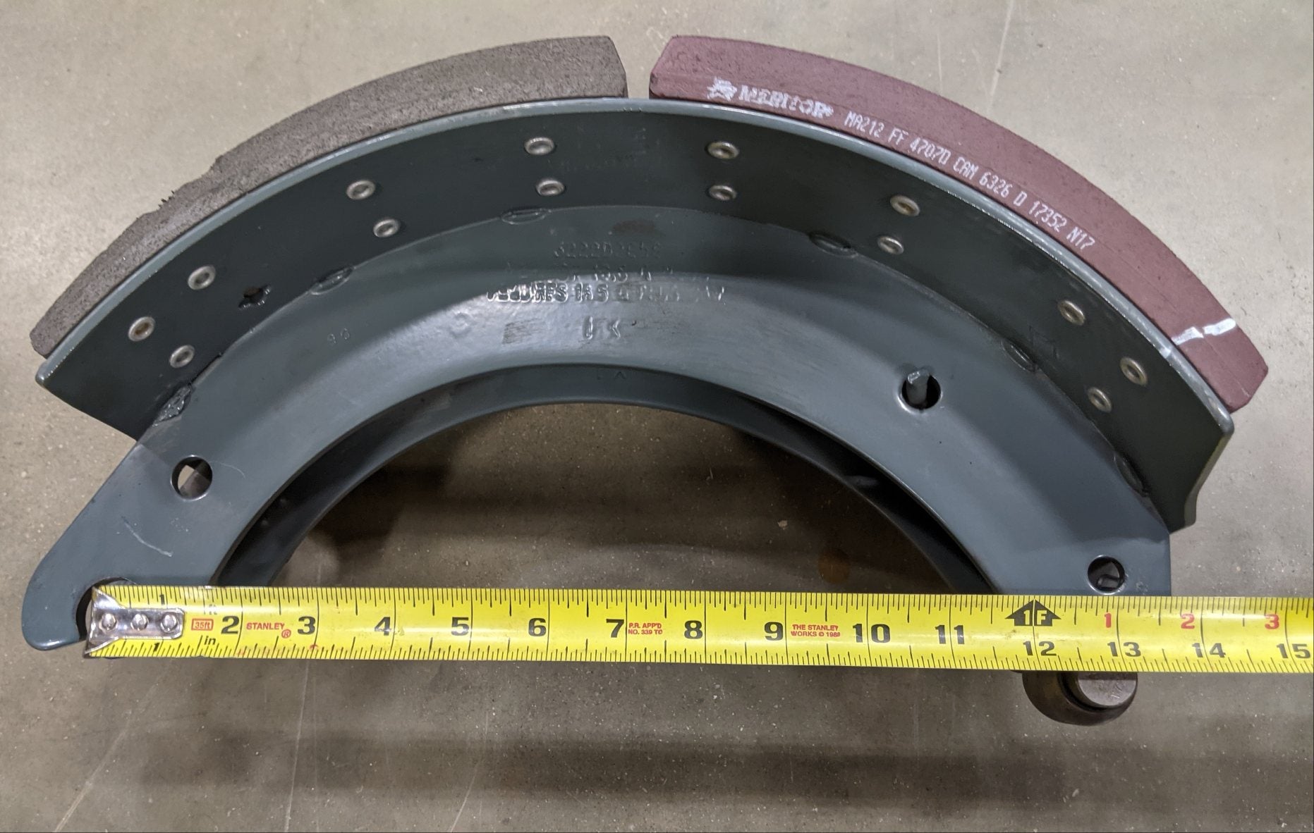 *New Take Off *4 Sets* Meritor 16.5" 4707QP 7" Brake Shoe Kits- P/N SMA2124707QP (9539195863356)