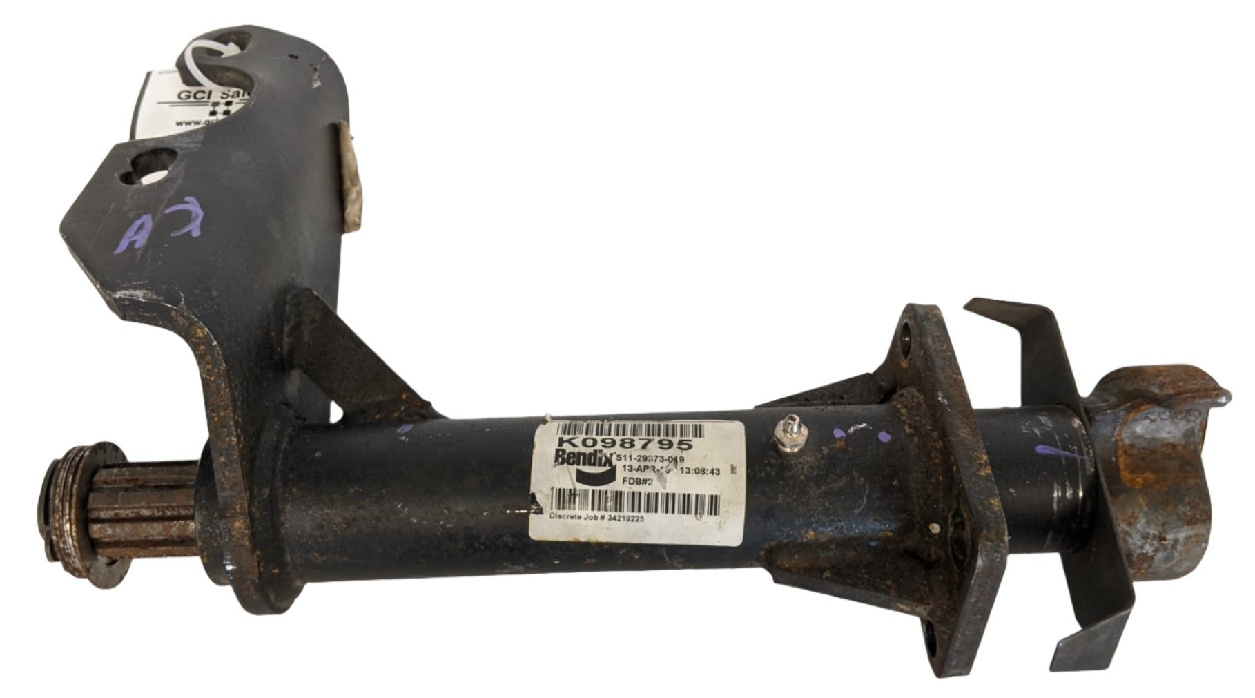 *Rusty New Take Off* Bendix Brake Camshaft P/N 808629 & Housing P/N K098425 (9553579966780)
