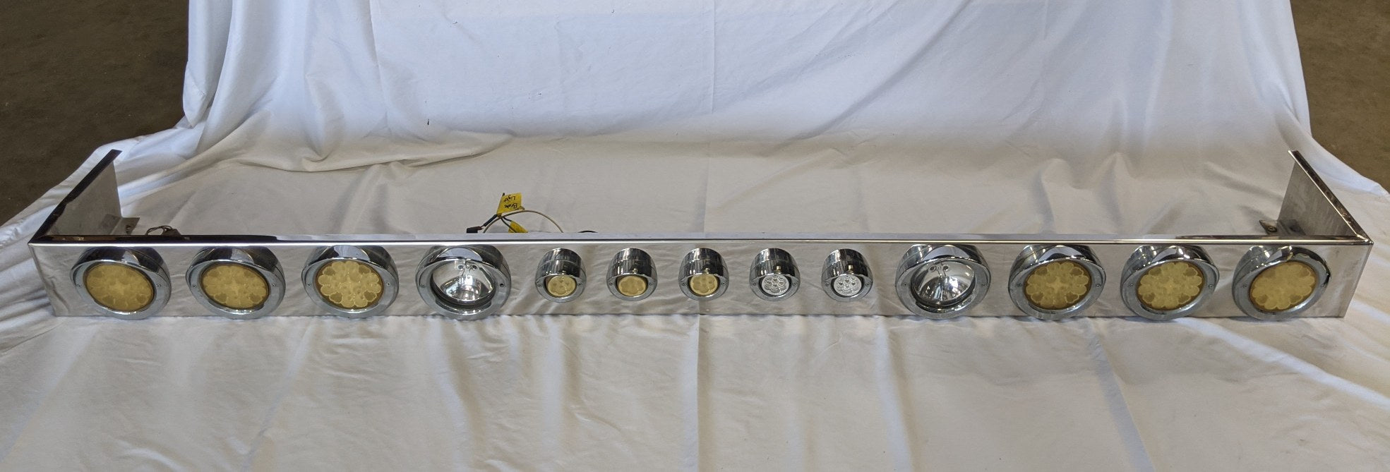 Damaged Freightliner 82" x 10" Headache Rack Upper Light Bar (9639578599740)