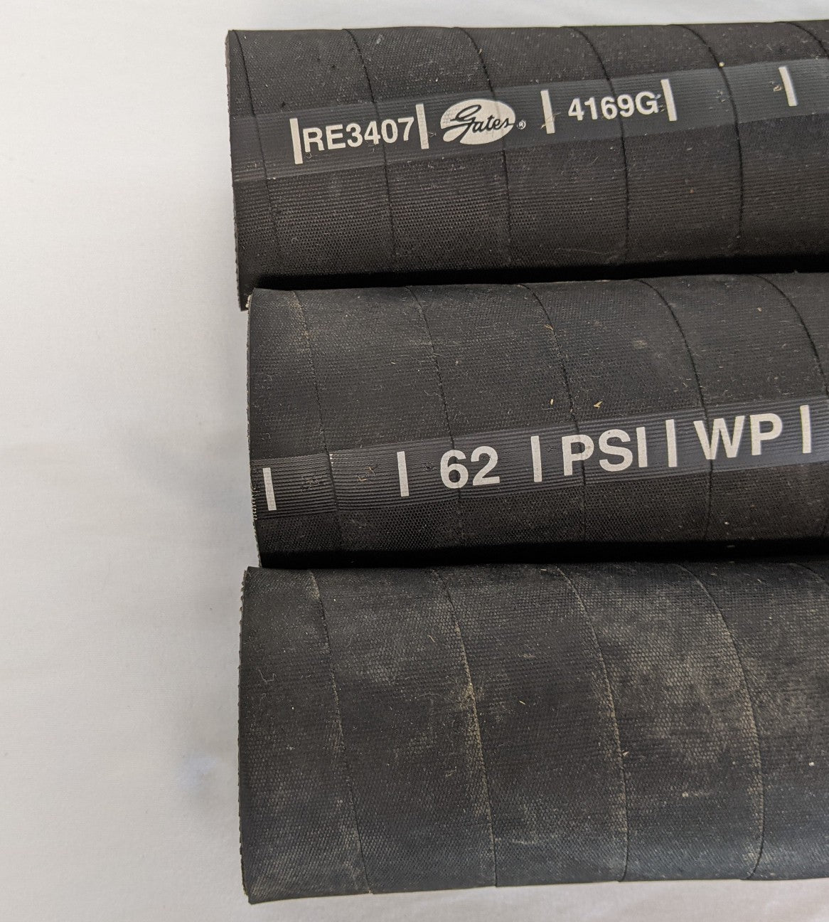 *Lot of 3* Gates 4169G 2" ID 62 PSI 4169-2554 Radiator Hose - P/N GT 4169G2 (9682507039036)