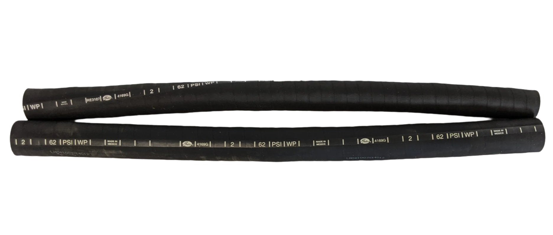 *Lot of 2* Gates 4169G 2" ID 62 PSI 4169-2554 Radiator Hose - P/N GT 4169G2 (9682546360636)