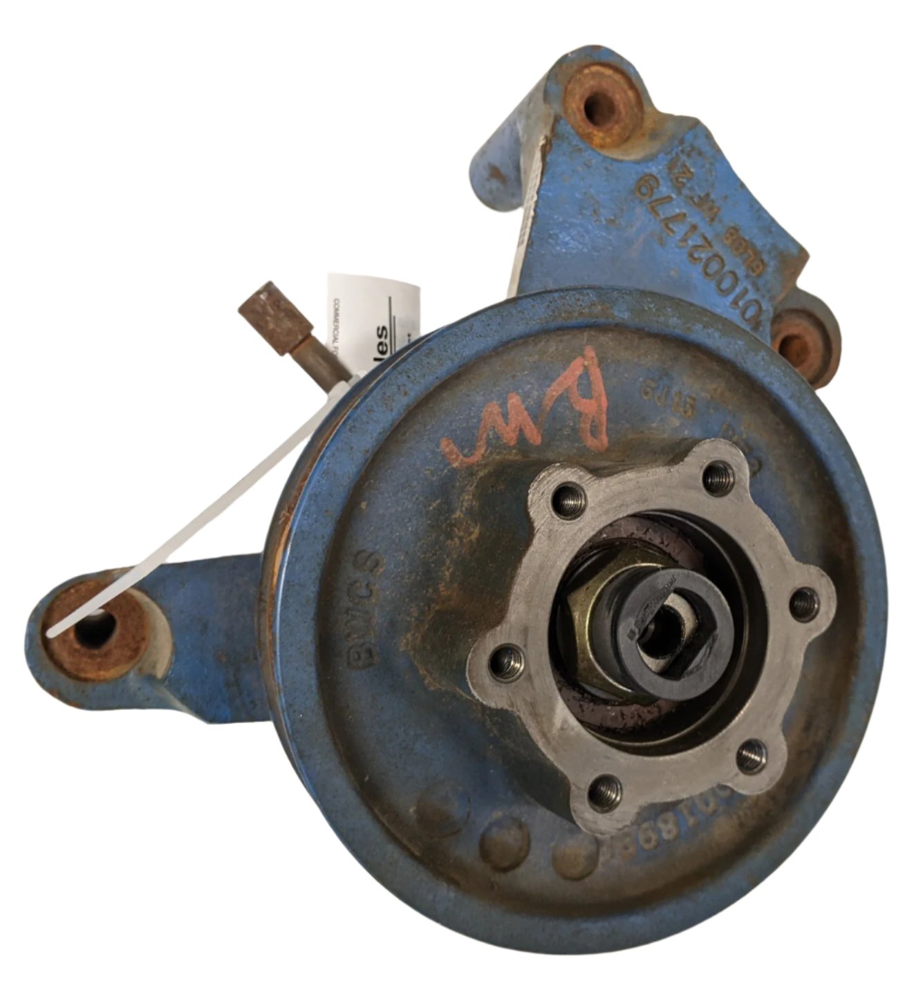 Used Borg Warner Fan P/N 010021779 Hub & Pulley P/N 010018998 (9701517590844)