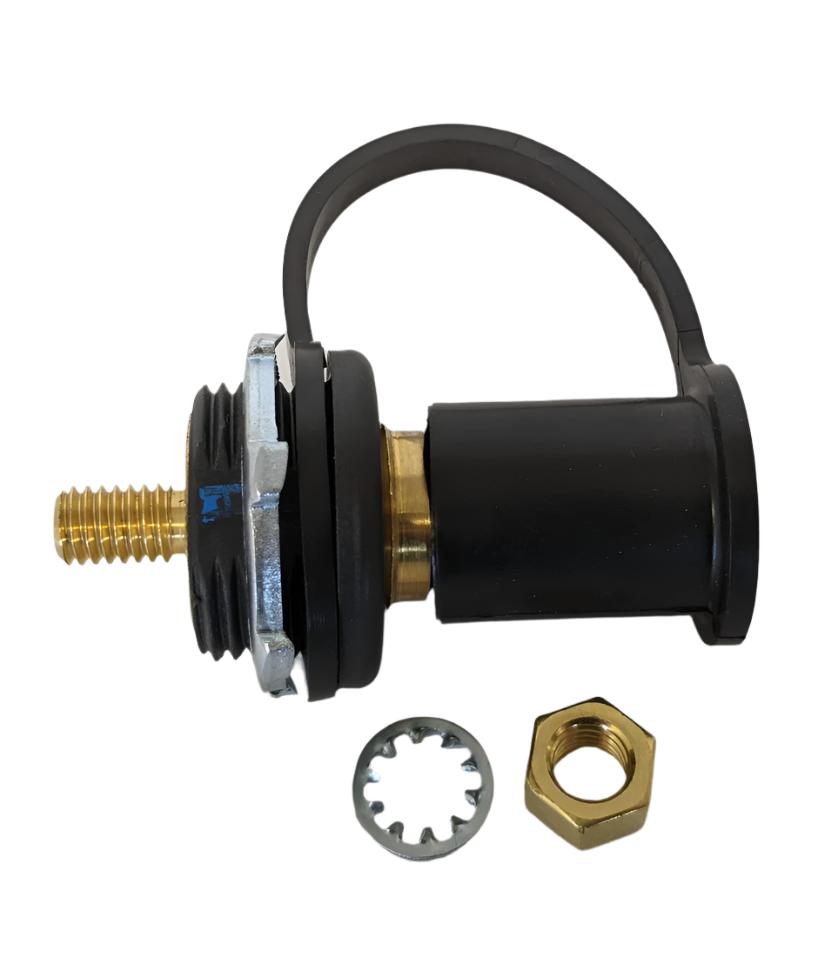 New Freightliner 1.15 Black Negative Jumpstart Battery Stud - P/N 23-13769-021 (9734644236604)