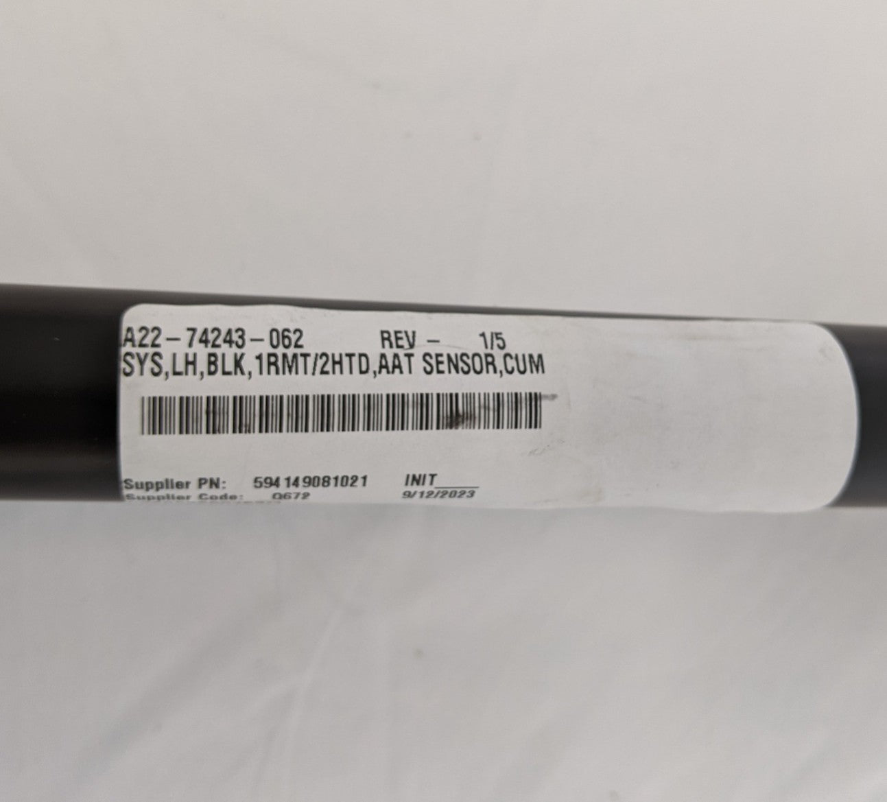 New Freightliner M2 LH Remote Cummins HTD AAT Black Mirror - P/N A22-74243-062 (9734497141052)