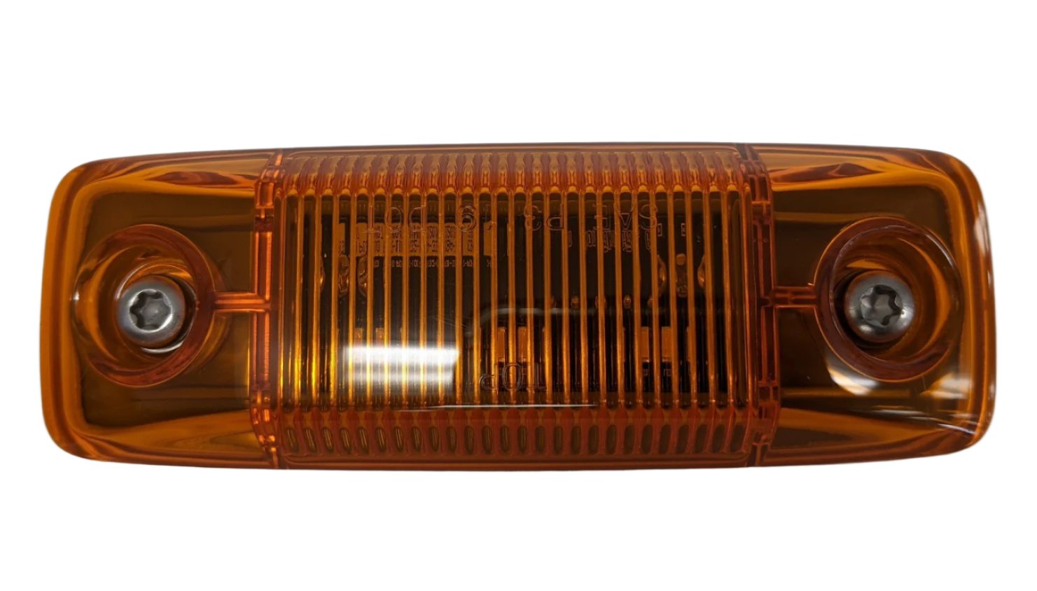 Western Star SAE LED Amber Visor Marker Lamp w/ Hardware - P/N A66-09883-000 (9769266053436)