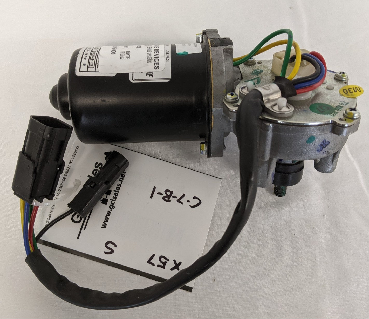 Sprague 12V Windshield Wiper Motor Assembly - P/N A22-68176-000 (9769548120380)