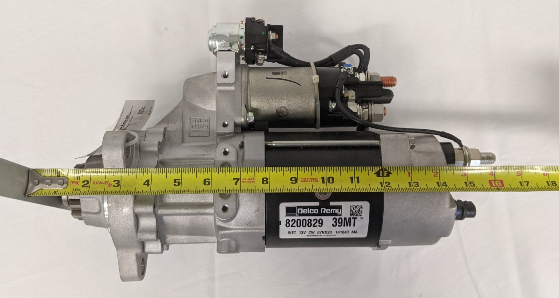 New Delco Remy 39MT Over Crank Protection & IMS Starter Motor - P/N DR 8200829 (9791254266172)