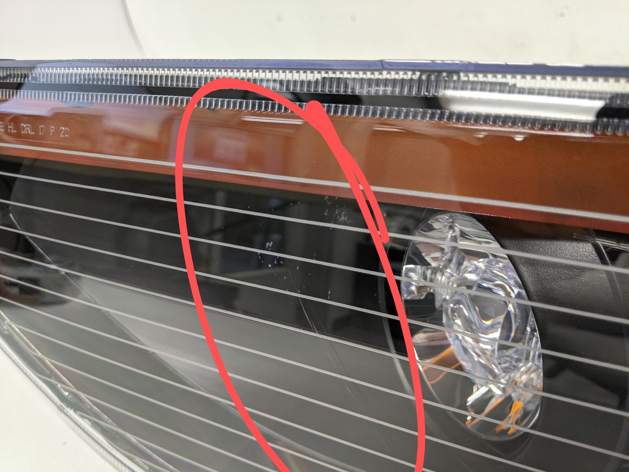 Used Western Star 47X, 49X SBA LH LED Heated Head Light - P/N  A66-22327-010 (9814520660284)