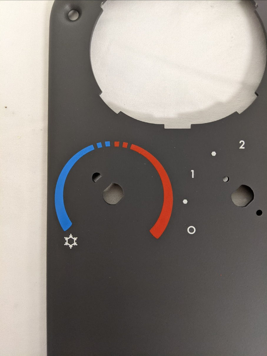 New Freightliner No Clock Sleeper Control Panel Bezel - P/N 22-69558-027 (9826191049020)