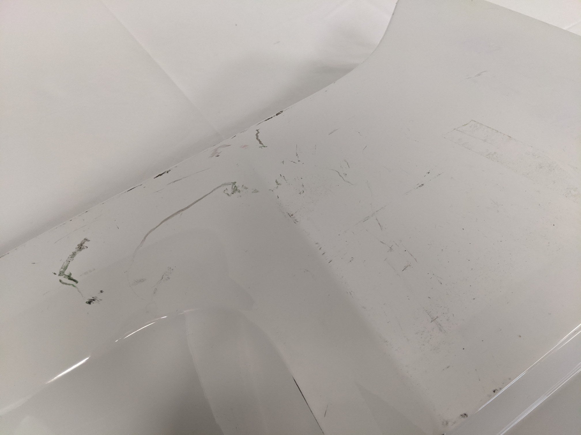 Damaged Western Star 47X SFA LH Cab Side Cowl Panel - P/N 18-72418-006 (9830330532156)