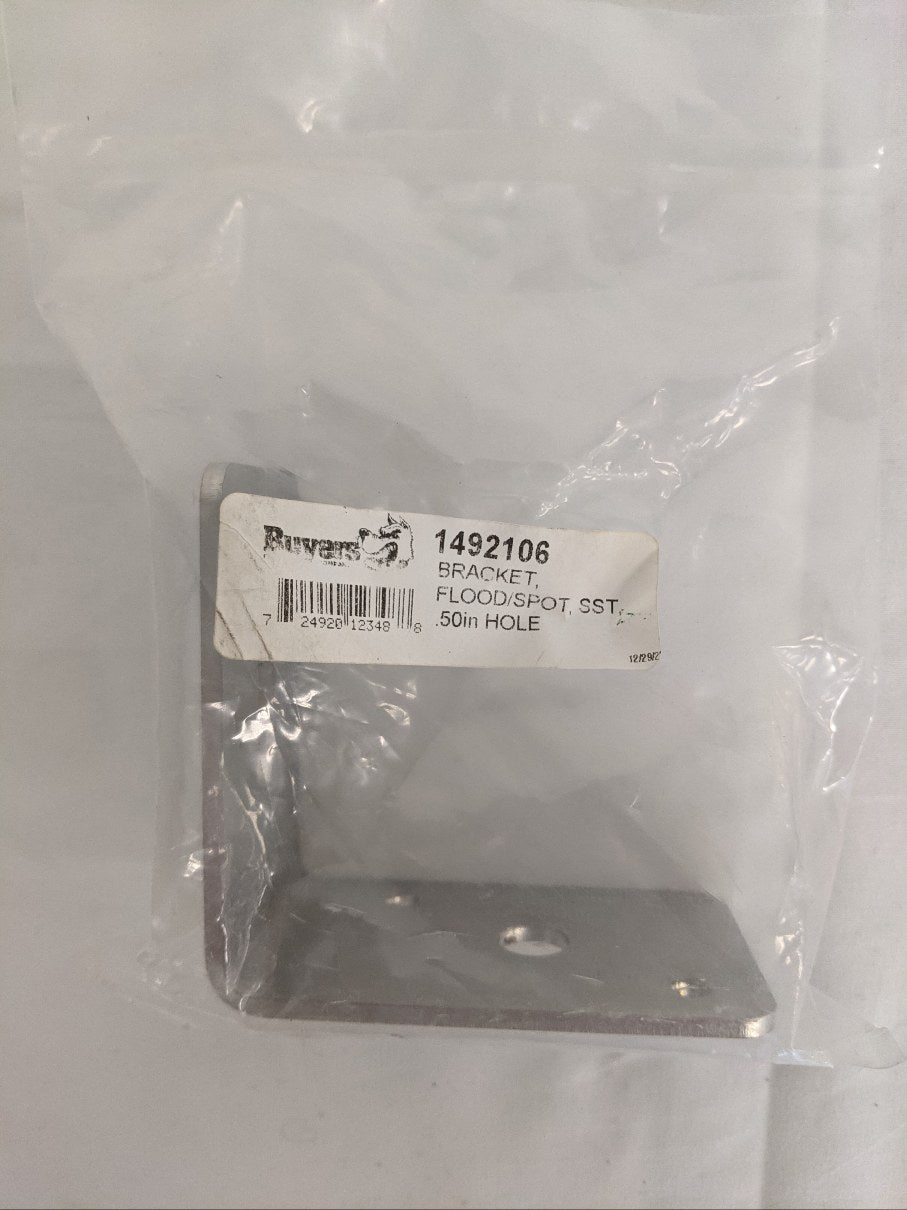 New Buyers Stainless Steel Flood and Spot Light Mounting Bracket - P/N 1492106 (9849315819836)