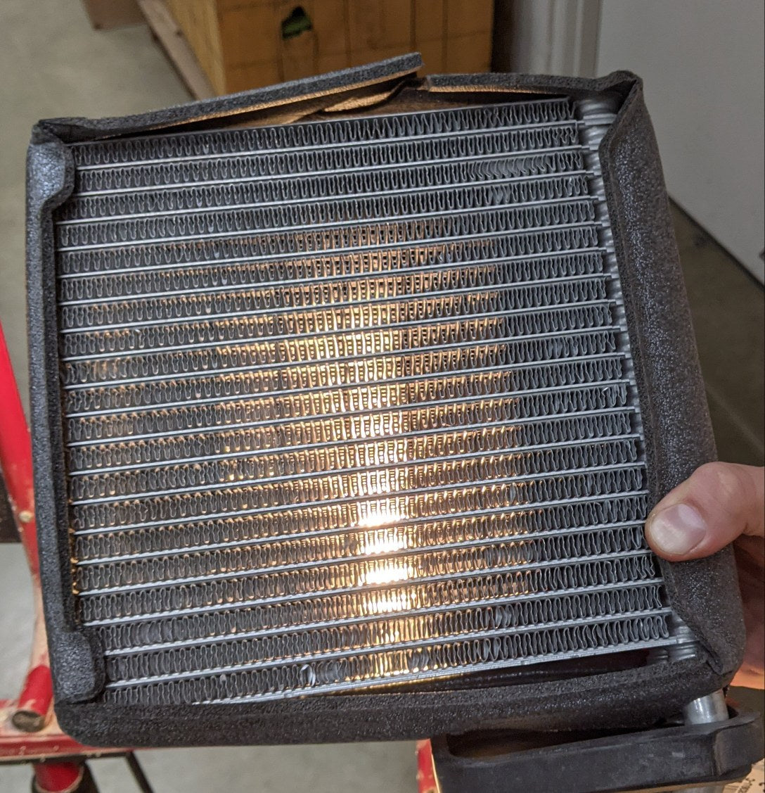 Used Freightliner M2 HVAC Evaporator Core w/ Exp. Valve - P/N VCC T1001836U (6728327823446)