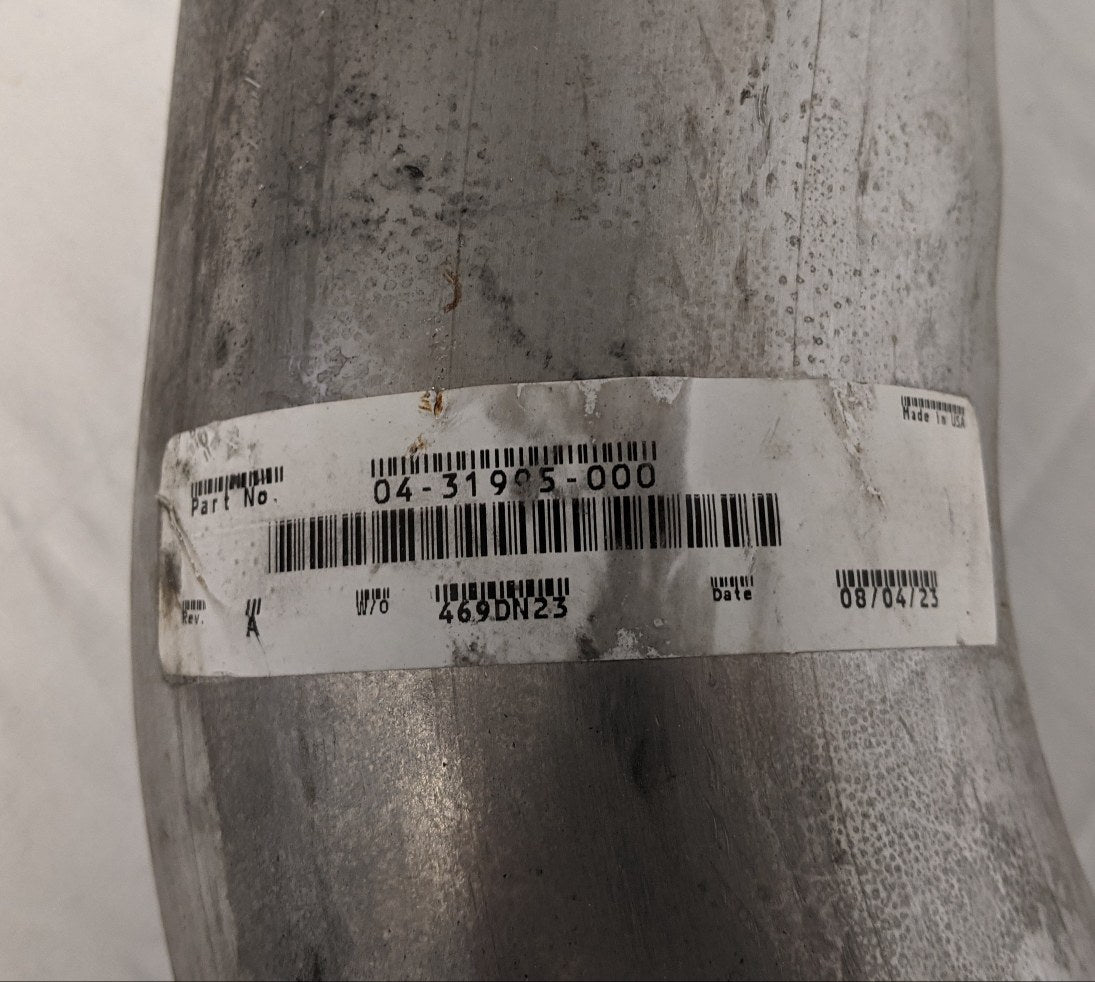 New Freightliner Cummins ISX NGC 1US Turbo Exhaust Outlet Pipe- P/N 04-31995-000 (9865276555580)