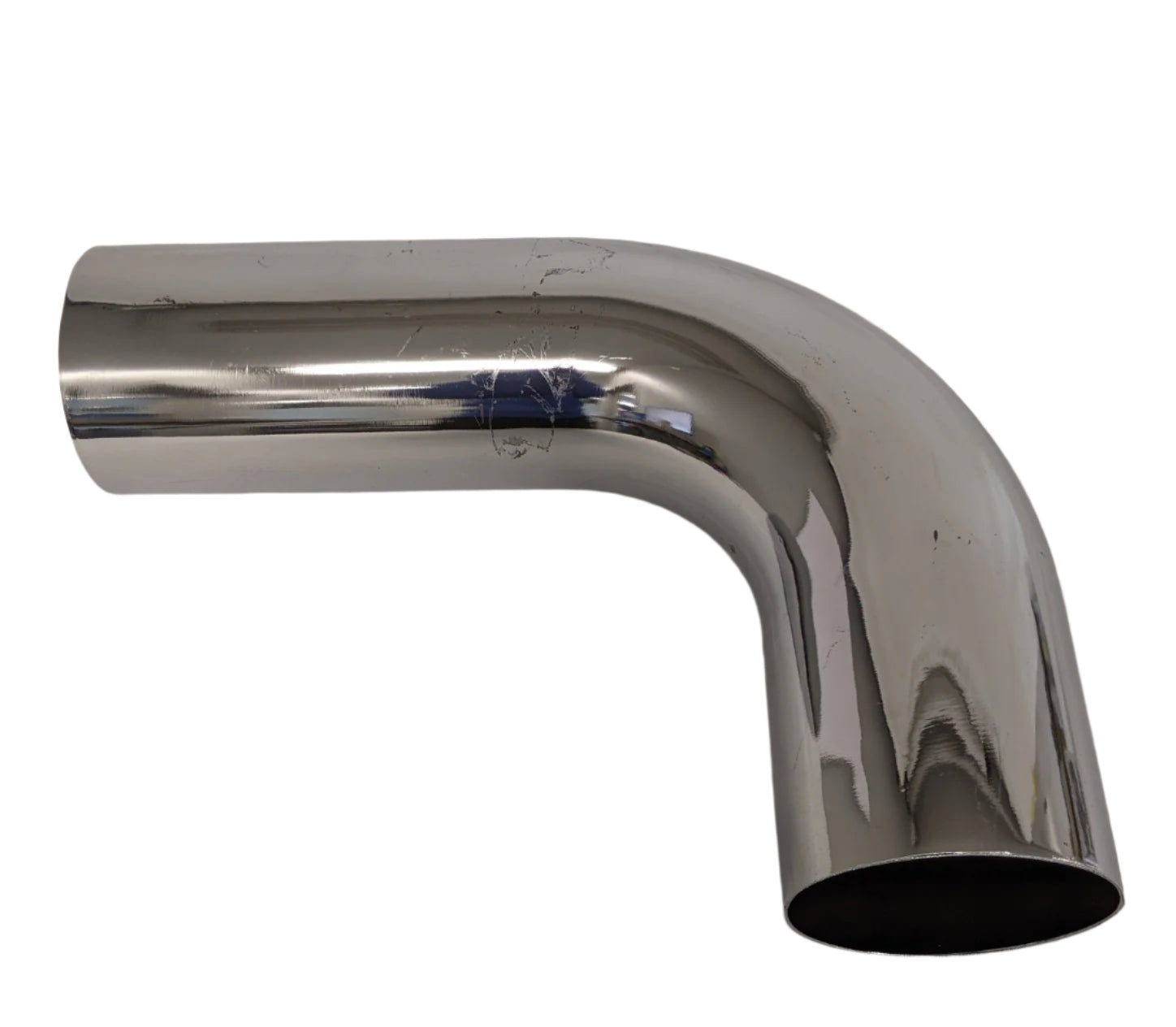 Used Freightliner 5" Polished SS Elbow Exhaust Pipe - P/N 04-31802-001 (9853202596156)