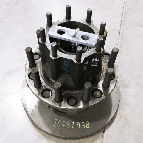 CONMET Preset Hub And Rotor Assy 3.50" Stud Standout P/N CM10081978, 10019816A (4507027603542)