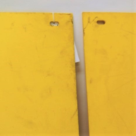 Pair Of Used "Wide Turn" Mud Flaps P/N: (RH)- 22-61643-561 , (LH)- 22-61643-551 (4518101221462)