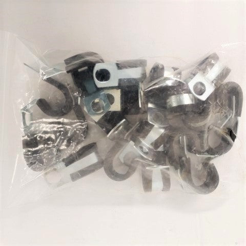 Umpco *Lot of 20* 5/8" Cushioned Steel Loop Clamp - P/N S801N11 (6707650101334)