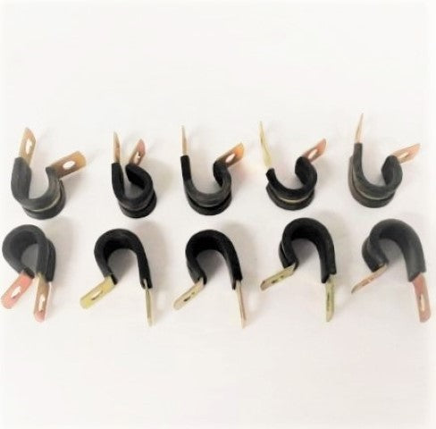 Umpco *Lot of 20* 5/8" Cushioned Steel Loop Clamp - P/N S630G10 (6708405370966)