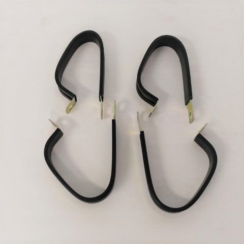 Umpco *Lot of 4 * 1 3/8" Cushioned Steel Loop Clamp - P/N S465G23-2 (6709742075990)