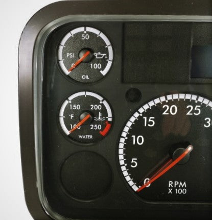 New Freightliner 6 Gauge Dash Cluster -MPH- P/N A22-73529-001 (4566831038550)