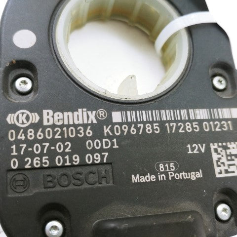 Bendix SENSOR-STEERING ANGLE,STRAIGHT *Damaged* P/N BW K096785 (4567888396374)