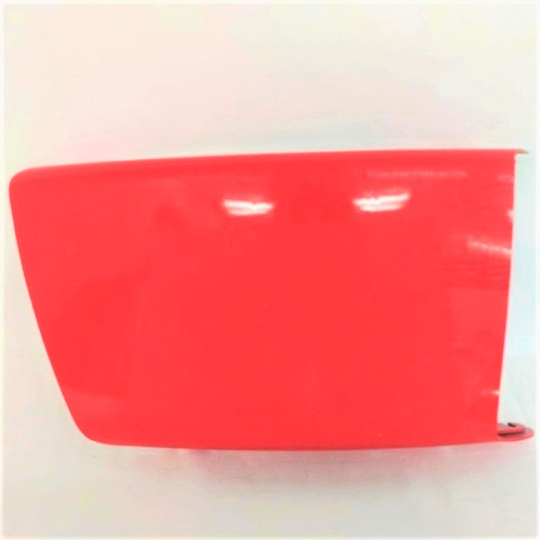Freightliner M2 RH Short Steel Red Bumper End - P/N A21-27811-023 (6726404964438)