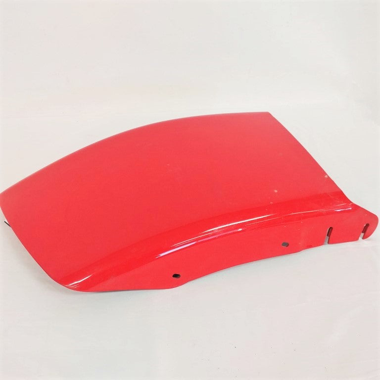 Freightliner M2 RH Short Steel Red Bumper End - P/N A21-27811-023 (6726404964438)