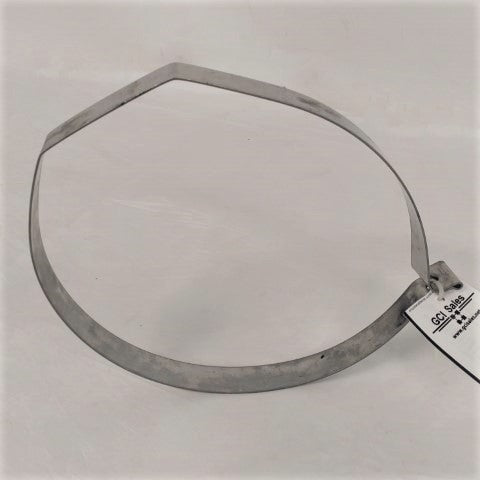Used Freightliner Stainless Steel Clamp (w/o Nut & Bolt) P/N 12-22886-001 (6751100731478)