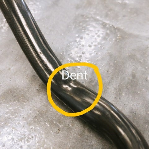 Damaged Freightliner Coolant Supply Tube Assembly, DD15 P/N A04-32185-445 (4615931756630)