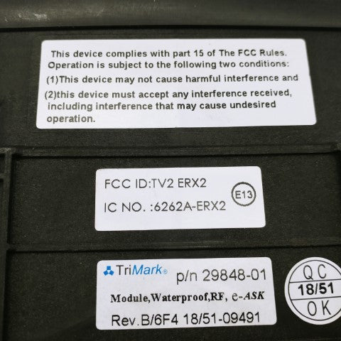TriMark Keyless Entry Receiver P/N: 29848-01 (4627552075862)