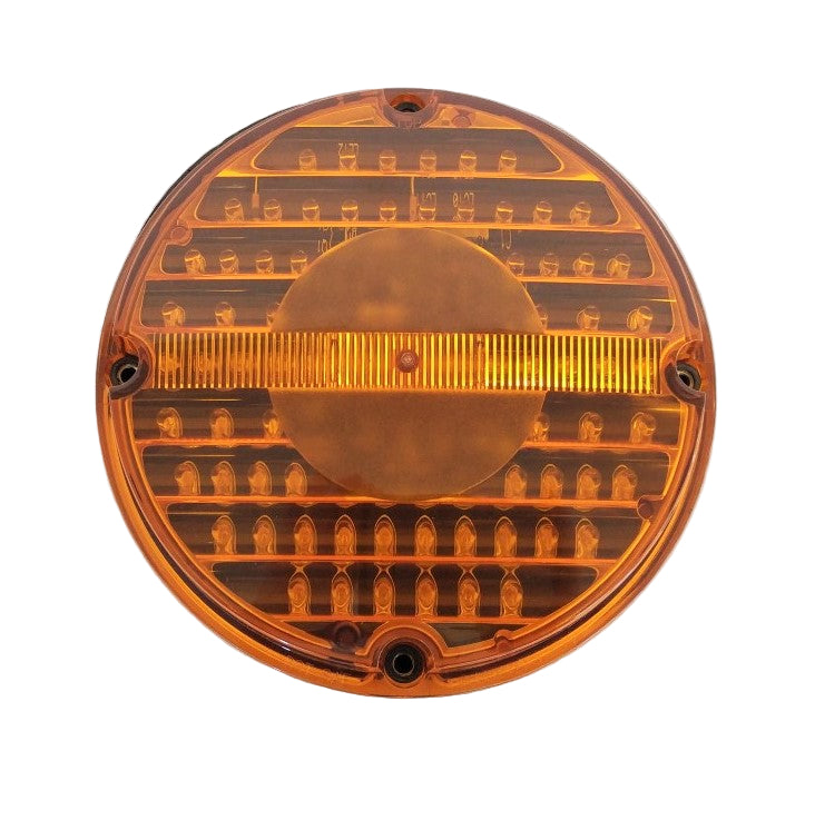 Dialight 70 Series 7" Round Amber Refuse LED Warning Light - P/N: AI6S2T2P3 96 (6741924642902)