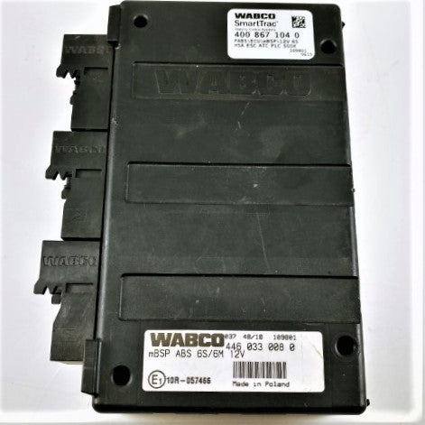 Meritor Wabco SmartTrac ABS ECU Controller - P/N: 400 867 104 0
