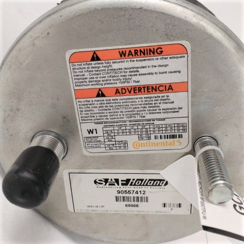 SAF Holland CA110 Tag Air Spring Assembly - P/N 90557412 (8266774511932)