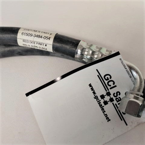 Western Star ACG5/16 F9-054 Hose - P/N 61509-3484-054 (6740821377110)