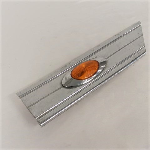 Freightliner Stainless Steel RH Under Door Trim Panel w/ Light PN A22-53462-001 (4023537762390)