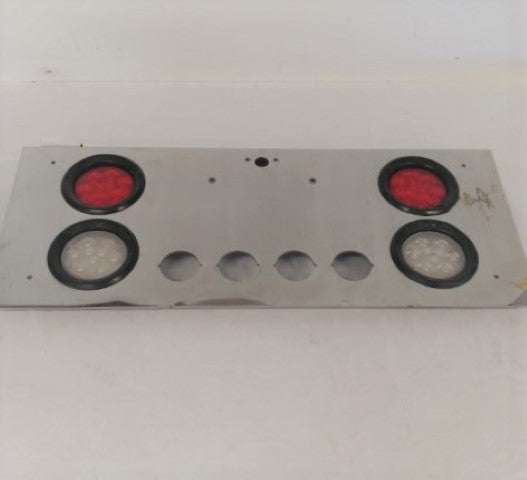 Damaged Polished Chrome Tail Lamp Bracket - P/N A18-67470-000 (6613334032470)
