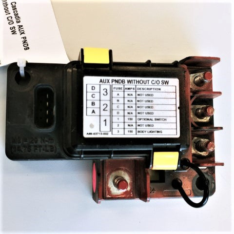 Damaged Freightliner AUX PNDB Box With Cutoff Switch - P/N
