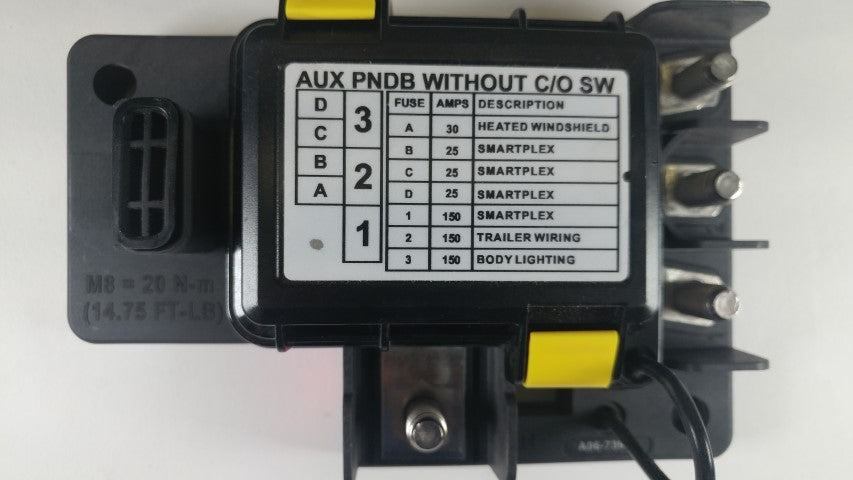 AUX Power Net Distribution Box-PNDB - P/N: A06-73962-008, A66-03713-008 (3966846861398)