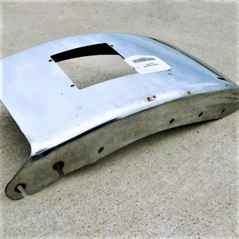 Freightliner Chrome Short Bumper End W/Hole - P/N 21-27024-001 (4830461526102)