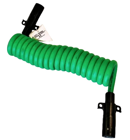 Electrical Coiled Trailer Cable Assy - P/N: 06-26245-000 (4846929936470)